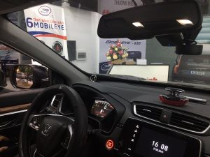 Honda CRV lựa chọn lắp hệ thống cảnh báo điểm mù trên gương